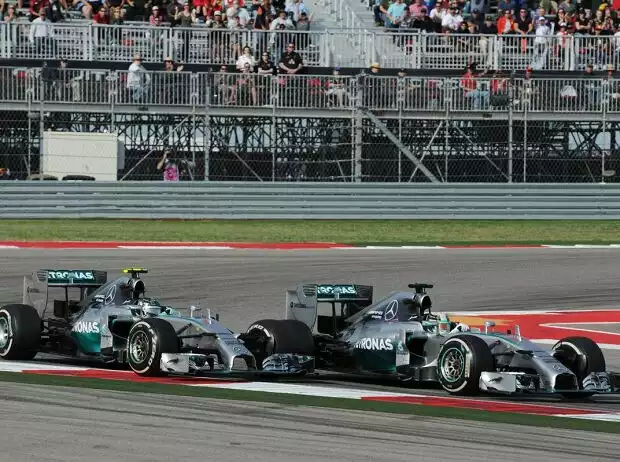 Lewis Hamilton, Nico Rosberg Titel-Bild zur News: Lewis Hamilton, Nico Rosberg