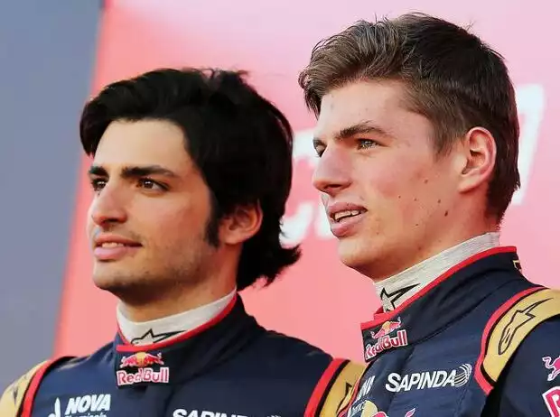 Max Verstappen, Carlos Sainz jun. Titel-Bild zur News: Max Verstappen, Carlos Sainz jun.