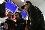 Romain Grosjean (Lotus) und Pastor Maldonado (Lotus) 