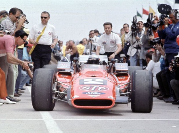 Mario Andrettis Indy-500-Sieg 1969 Mario Andrettis Indy-500-Sieg 1969