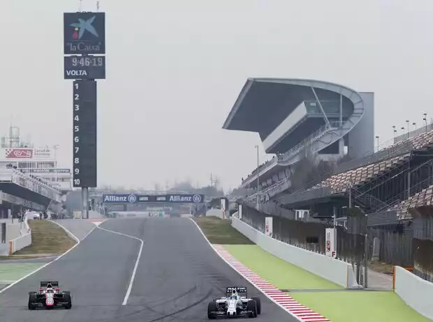 Jenson Button, Felipe Massa Titel-Bild zur News: Jenson Button, Felipe Massa