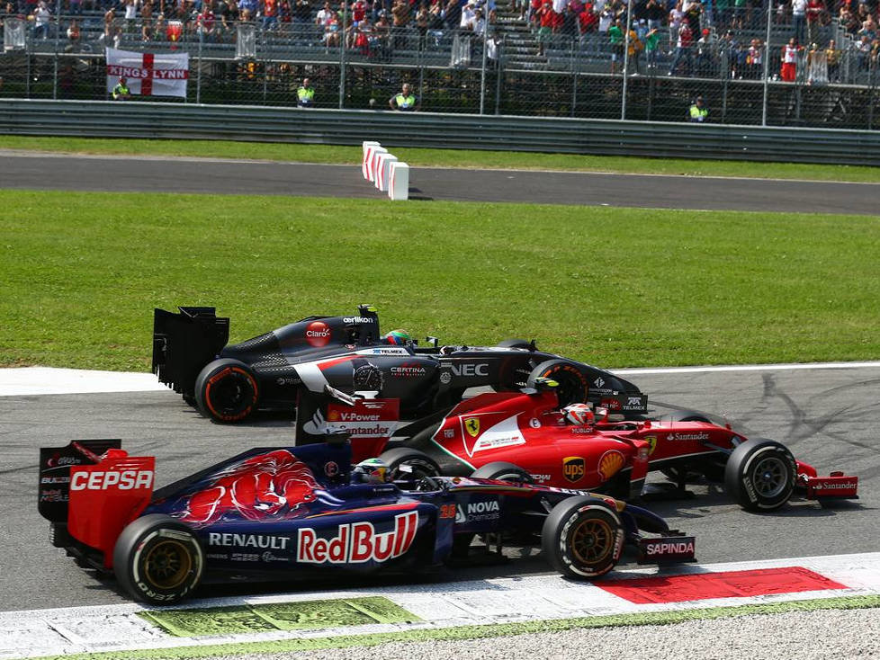 Jean-Eric Vergne, Esteban Gutierrez, Kimi Räikkönen