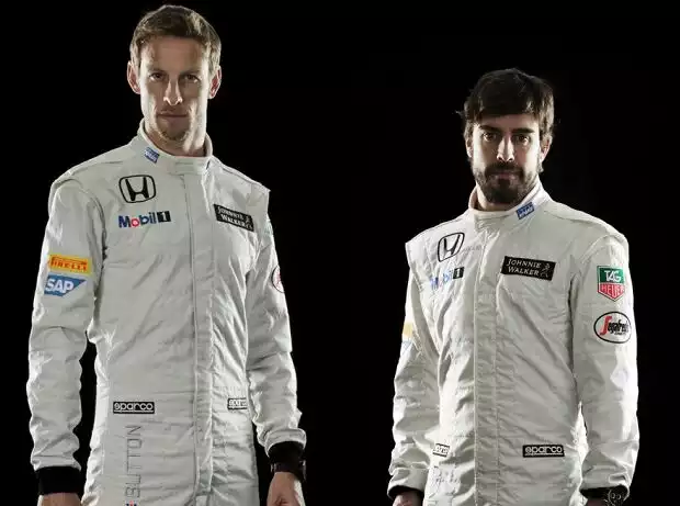Titel-Bild zur News: Fernando Alonso, Jenson Button