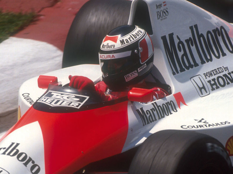 Gerhard Berger in Montreal 1990