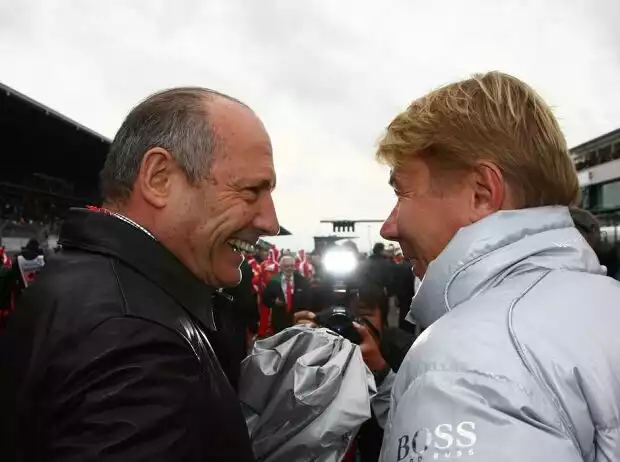 Ron Dennis, Mika Häkkinen Titel-Bild zur News: Ron Dennis, Mika Häkkinen
