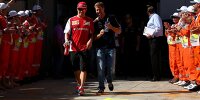 Bild zum Inhalt: Sebastian Vettel respektiert Kimi: "Finnen ticken eben anders"