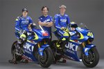 Maverick Vinales, Davide Brivio, Aleix Espargaro