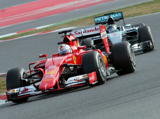 Sebastian Vettel, Nico Rosberg