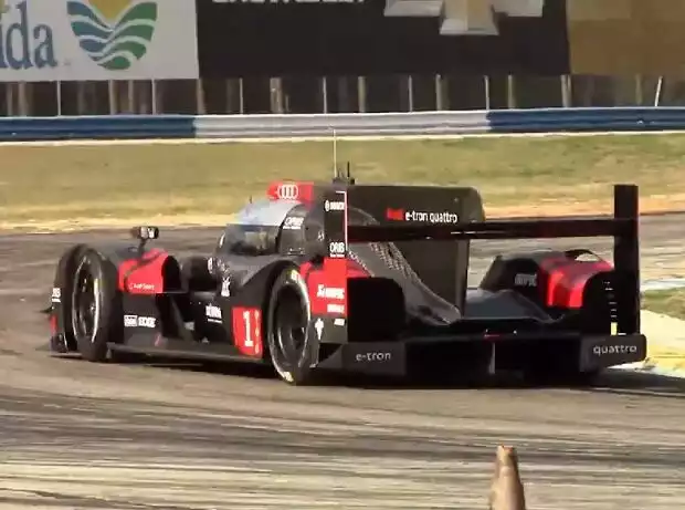 Audi R18 e-tron quattro 2015 Sebring Titel-Bild zur News: Audi R18 e-tron quattro 2015 Sebring