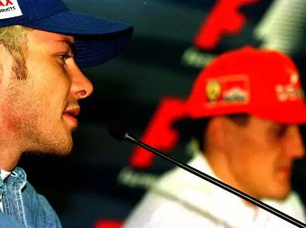 Michael Schumacher, Jacques Villeneuve Titel-Bild zur News: Michael Schumacher, Jacques Villeneuve