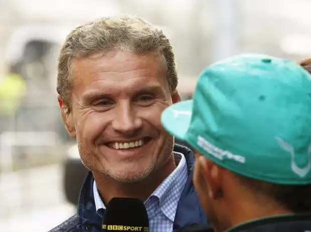David Coulthard, Lewis Hamilton Titel-Bild zur News: David Coulthard, Lewis Hamilton