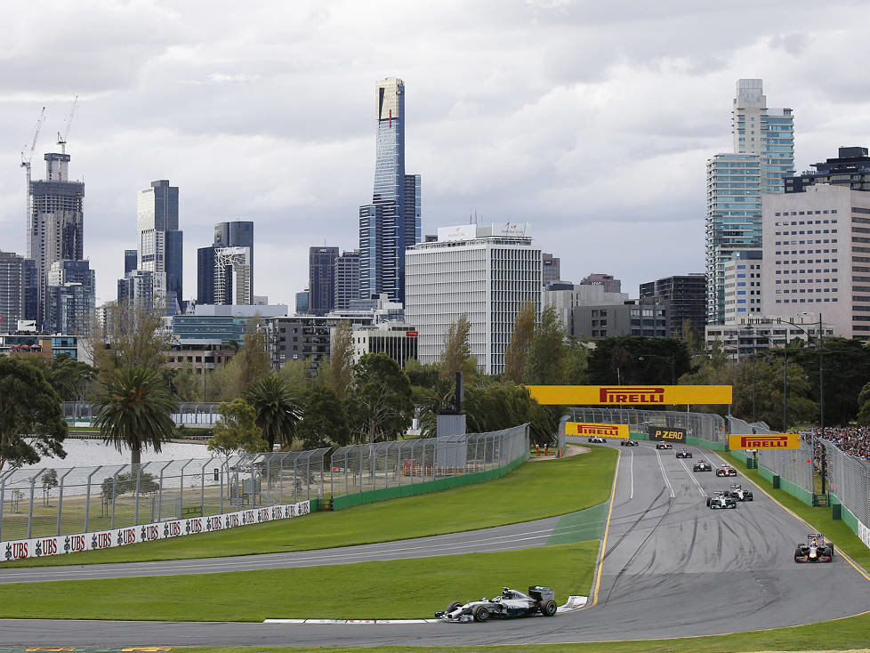 Nico Rosberg, Daniel Ricciardo, Lewis Hamilton