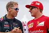 Bild zum Inhalt: Vettel über Räikkönen: Auf der Strecke keine Freunde mehr