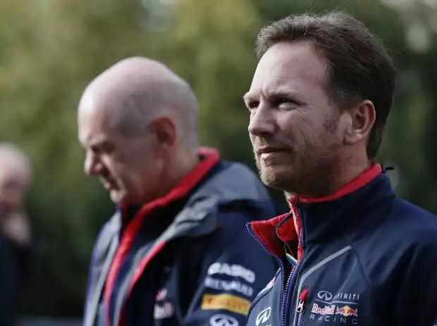 Titel-Bild zur News: Christian Horner, Adrian Newey