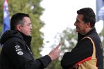 Eric Boullier (McLaren) und Federico Gastaldi (Lotus) 