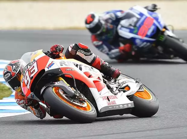 Titel-Bild zur News: Marc Marquez, Jorge Lorenzo