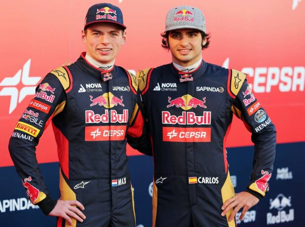 Titel-Bild zur News: Max Verstappen, Carlos Sainz jun.