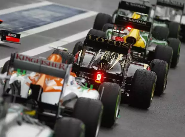 Charles Pic, Giedo van der Garde, Heikki Kovalainen, Adrian Sutil Titel-Bild zur News: Charles Pic, Giedo van der Garde, Heikki Kovalainen, Adrian Sutil