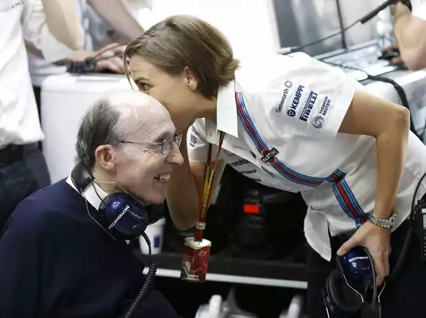 Claire Williams, Frank Williams Titel-Bild zur News: Claire Williams, Frank Williams