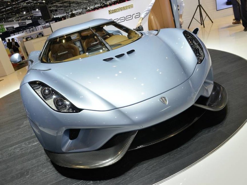 Koenigsegg Regera auf dem Autosalon in Genf 2015