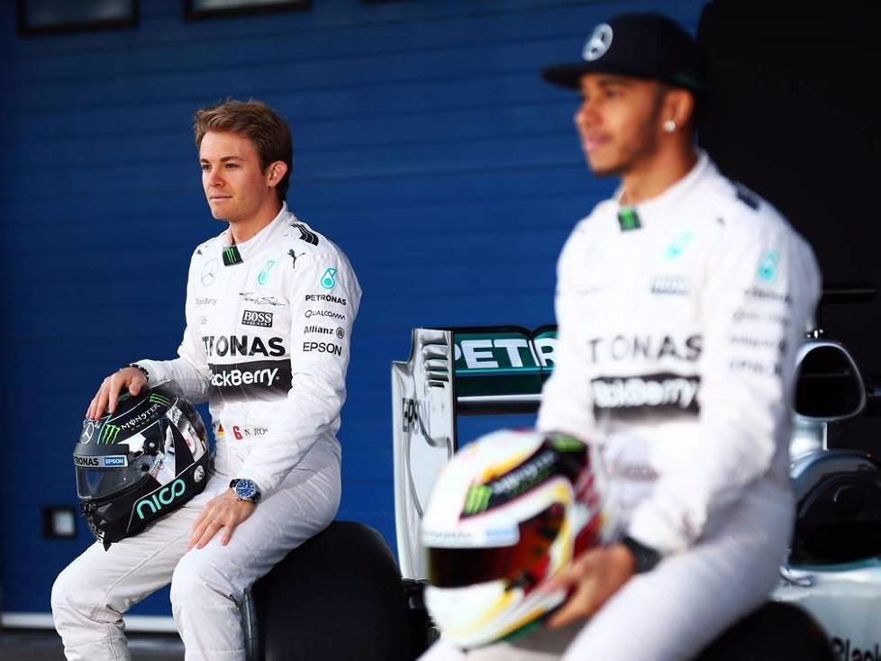 Nico Rosberg, Lewis Hamilton