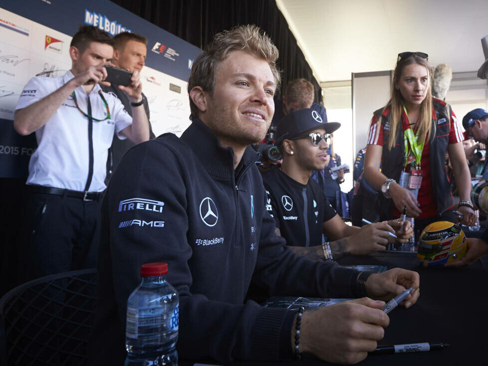 Nico Rosberg, Lewis Hamilton