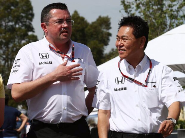 Eric Boullier, Yasuhisa Arai