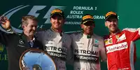 Bild zum Inhalt: Formel-1-Auftakt 2015 in Melbourne: Doppelsieg für Mercedes