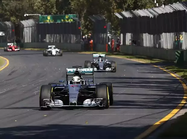 Titel-Bild zur News: Lewis Hamilton, Nico Rosberg, Felipe Massa, Sebastian Vettel