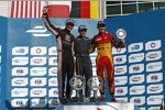 Scott Speed (Andretti), Nicolas Prost (e.dams) und Daniel Abt (Abt) 