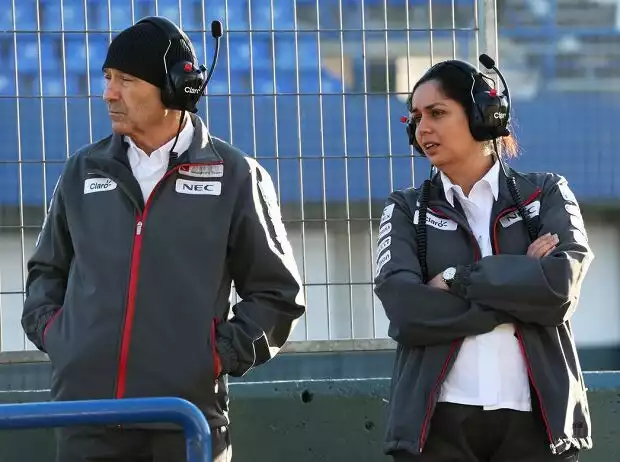 Peter Sauber, Monisha Kaltenborn Titel-Bild zur News: Peter Sauber, Monisha Kaltenborn