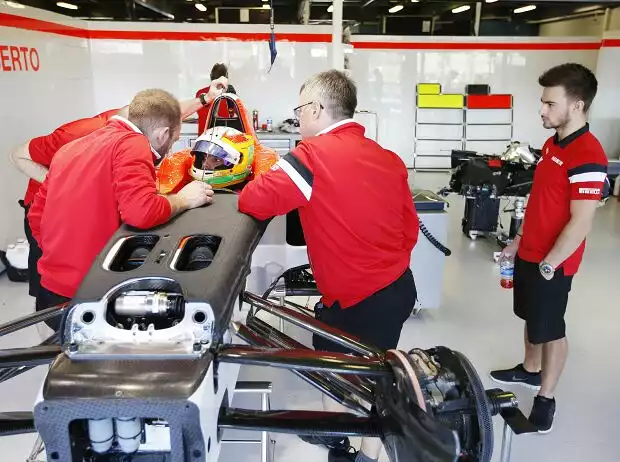 Roberto Merhi, Will Stevens Titel-Bild zur News: Roberto Merhi, Will Stevens