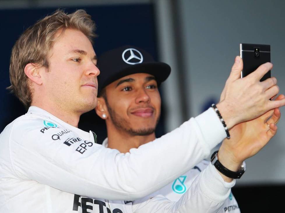 Nico Rosberg, Lewis Hamilton