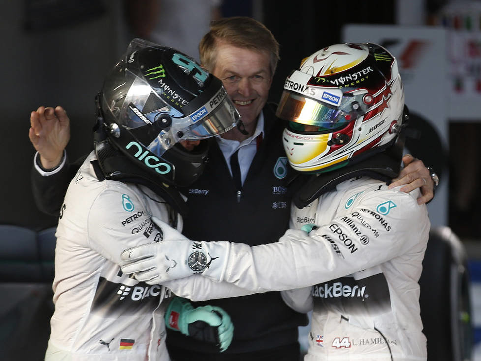 Nico Rosberg, Lewis Hamilton