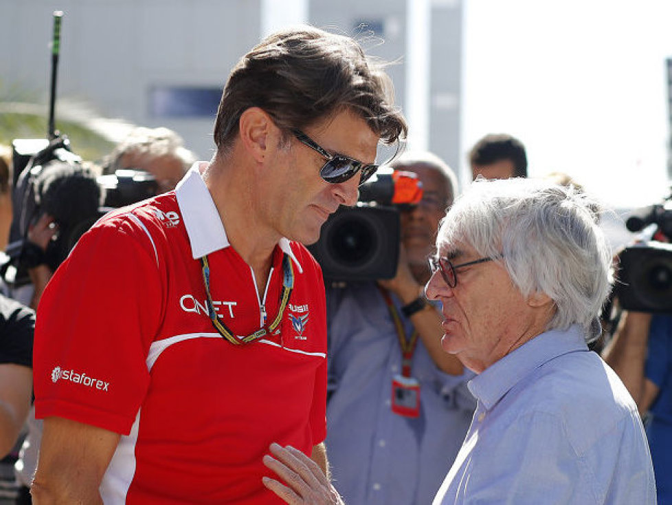 Graeme Lowdon und Bernie Ecclestone