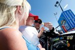 Kevin Harvick (Stewart/Haas) mit Ehefrau DeLana und Sohnemann Keelan