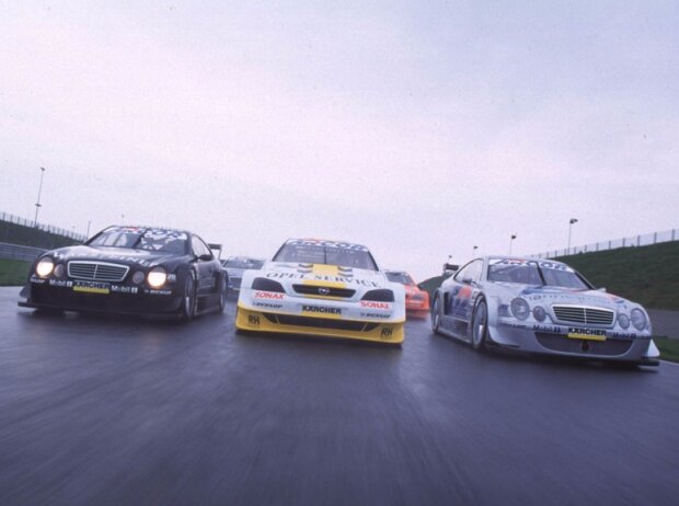 Titel-Bild zur News: DTM-Comeback 2000 mit Mercedes und Opel