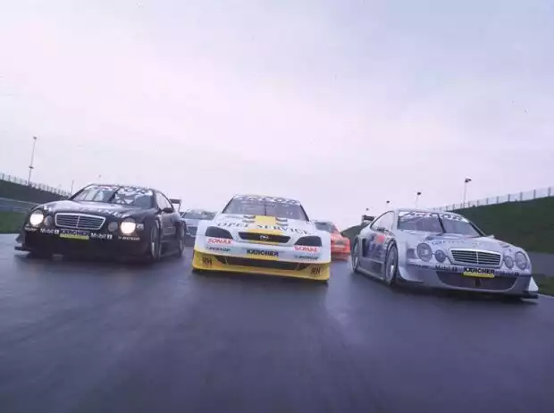 DTM-Comeback 2000 mit Mercedes und Opel Titel-Bild zur News: DTM-Comeback 2000 mit Mercedes und Opel