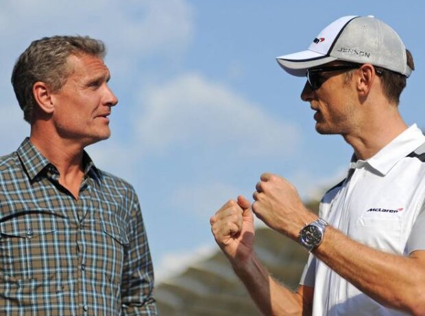Titel-Bild zur News: David Coulthard, Jenson Button