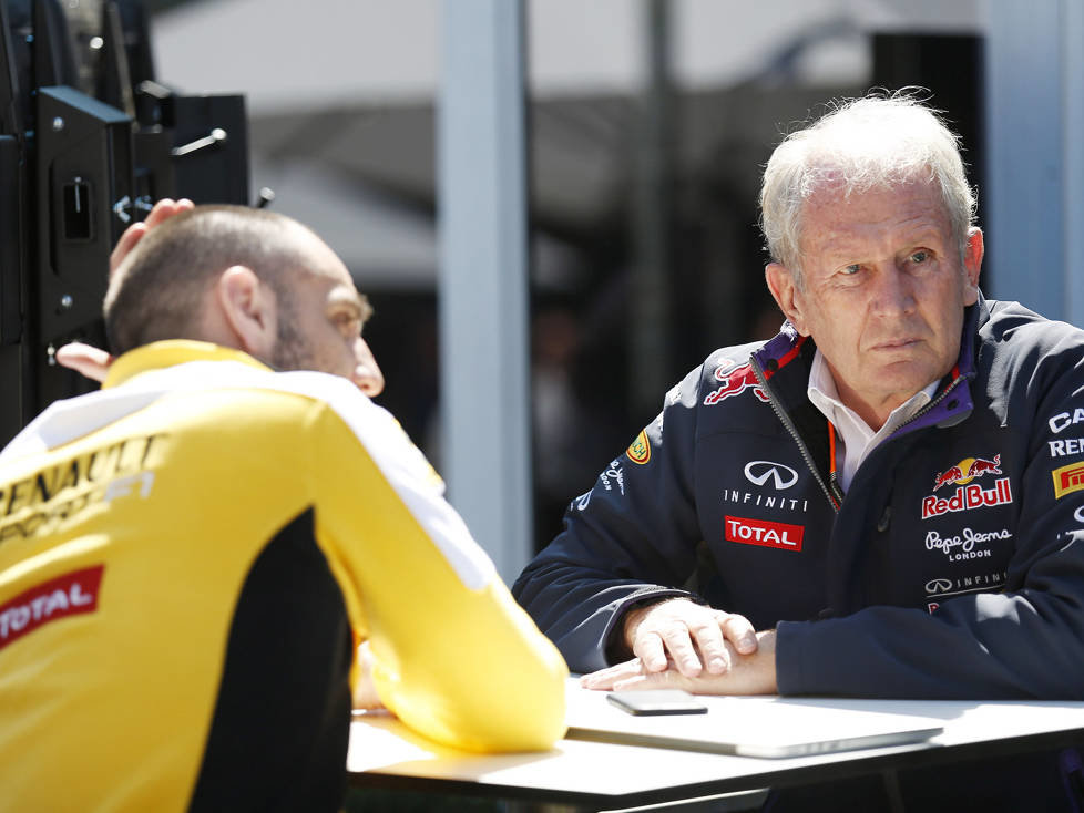 Cyril Abiteboul und Helmut Marko