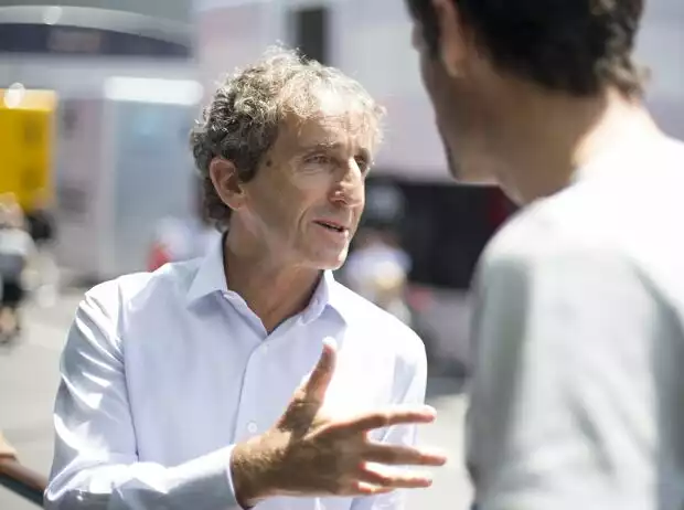 Alain Prost, Mark Webber Titel-Bild zur News: Alain Prost, Mark Webber