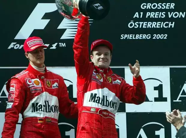 Michael Schumacher, Rubens Barrichello Titel-Bild zur News: Michael Schumacher, Rubens Barrichello
