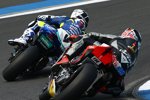 Randy de Puniet vor Leon Haslam 