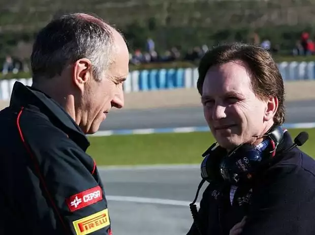 Franz Tost (Teamchef), Christian Horner (Teamchef) Titel-Bild zur News: Franz Tost (Teamchef), Christian Horner (Teamchef)