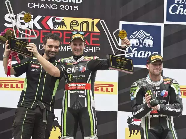 Jonathan Rea, Tom Sykes Titel-Bild zur News: Jonathan Rea, Tom Sykes