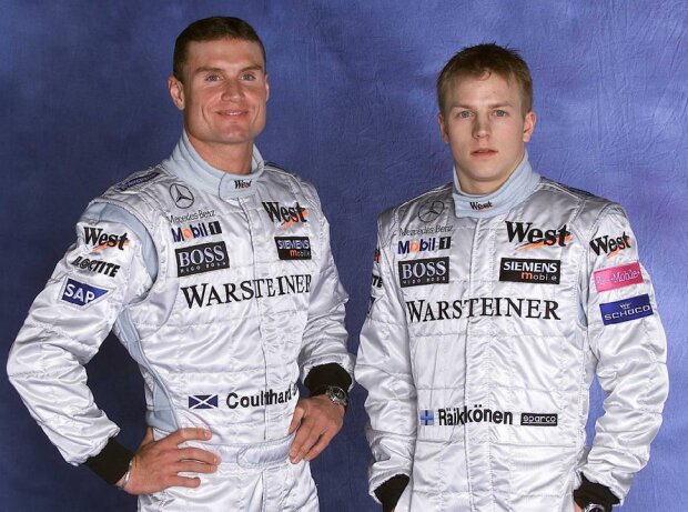 Titel-Bild zur News: David Coulthard, Kimi Räikkönen
