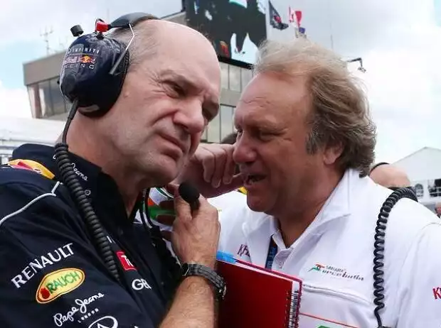 Adrian Newey, Robert Fernley Titel-Bild zur News: Adrian Newey, Robert Fernley