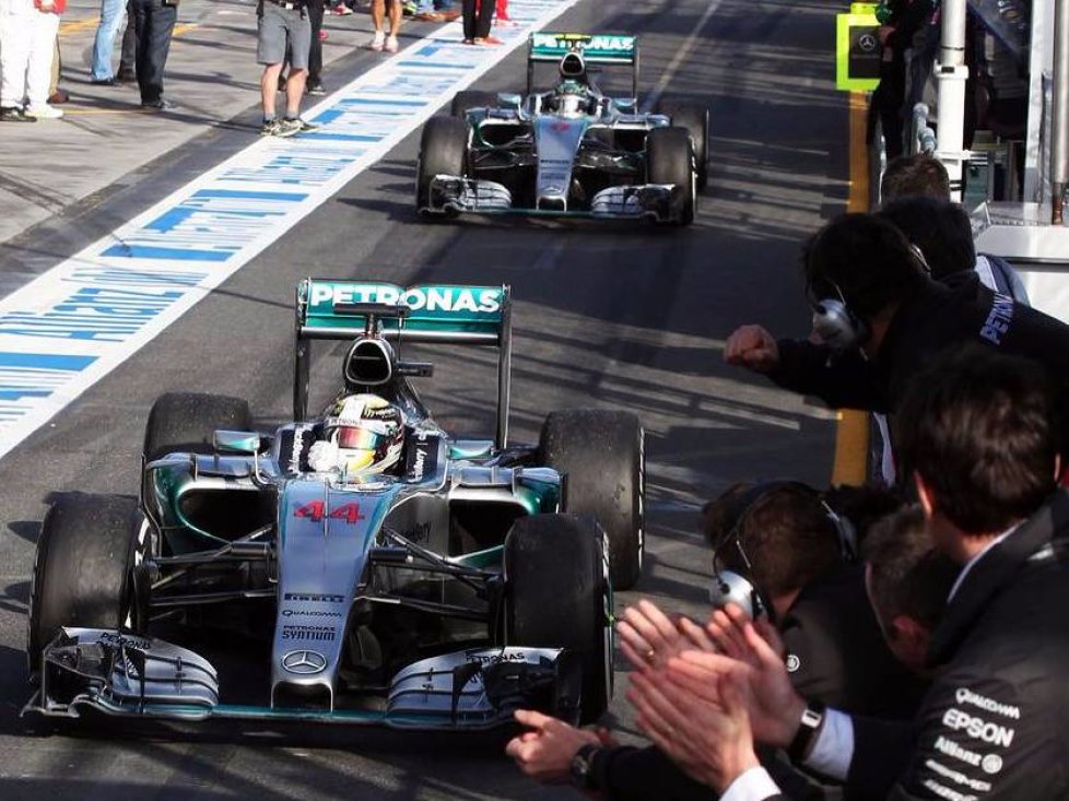 Lewis Hamilton, Nico Rosberg