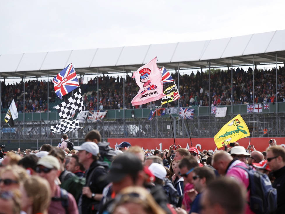 Fans in Silverstone