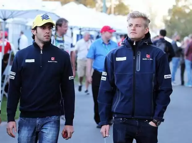 Titel-Bild zur News: Beat Zehnder, Felipe Nasr, Marcus Ericsson